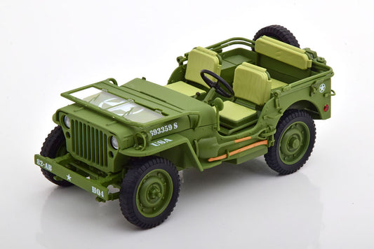 Willys Jeep US Army - 1/18 American Diorama