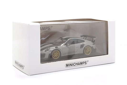 Porsche 911 (991/2) GT2 RS GREY GOLD - 1/43 Minichamps