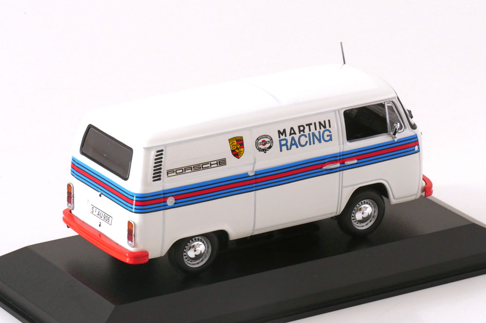 VW T2  Martini Porsche Renndienst1972 - 1/43 Minichamps