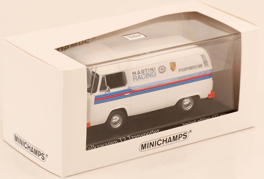 VW T2  Martini Porsche Renndienst1972 - 1/43 Minichamps