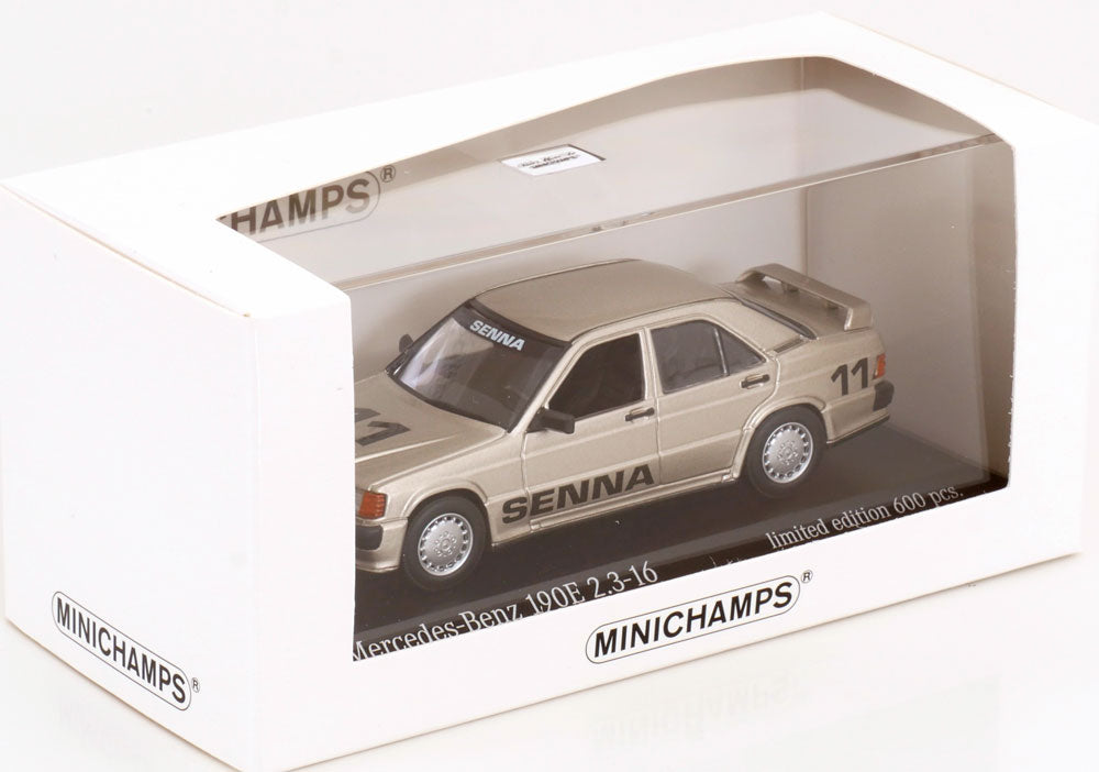Mercedes 190E 2.3-16 Race Senna  1984 - 1:43 Minichamps (Limited Edition 600 pcs)