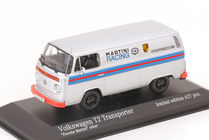 VW T2  Martini Porsche Renndienst - 1/43 Minichamps Edition limitée 627 pcs