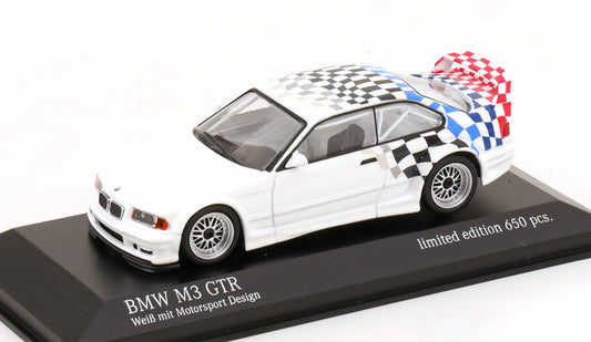 Promotion BMW M3 GTR - 1/43 Minichamps Edition Limitée 650 PCS