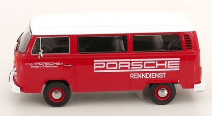 Volkswagen T2 Bus Porsche Renndienst 1972 - 1/18  Kk Scale