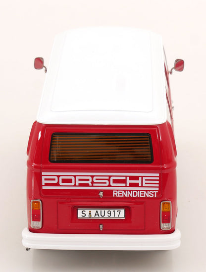 Volkswagen T2 Bus Porsche Renndienst 1972 - 1/18  Kk Scale
