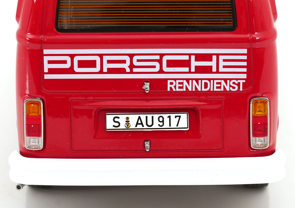 Volkswagen T2 Bus Porsche Renndienst 1972 - 1/18  Kk Scale