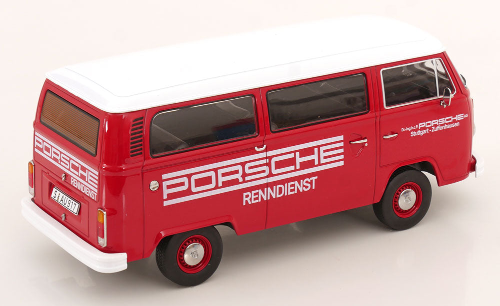 Volkswagen T2 Bus Porsche Renndienst 1972 - 1/18  Kk Scale
