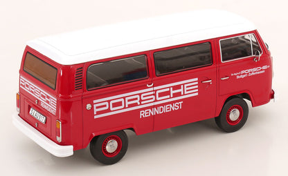 Volkswagen T2 Bus Porsche Renndienst 1972 - 1/18  Kk Scale