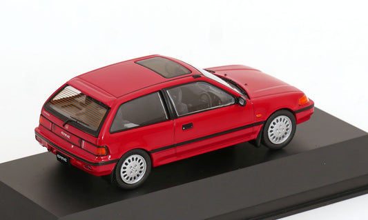  Honda Civic 1987 red  -  1:43 FIRST 43
