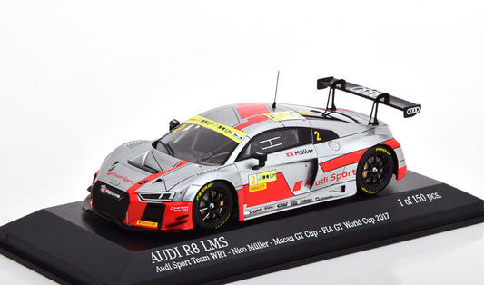 Audi R8 LMS No.2, FIA GT Cup Macau Müller - 1/43 Minichamps