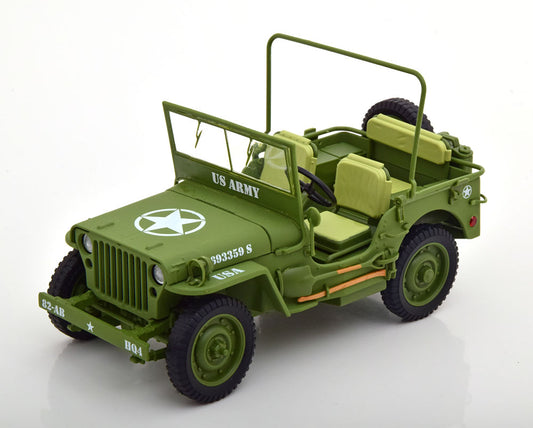 Willys Jeep US Army - 1/18 American Diorama