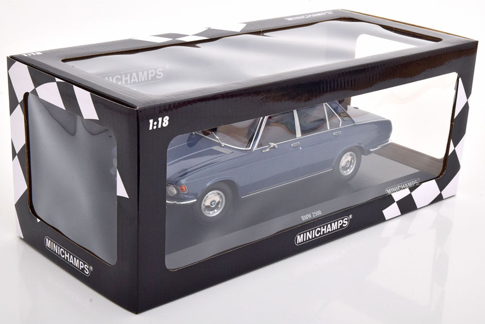 BMW 2500 E3 1968 - 1/18 Minichamps darkblue