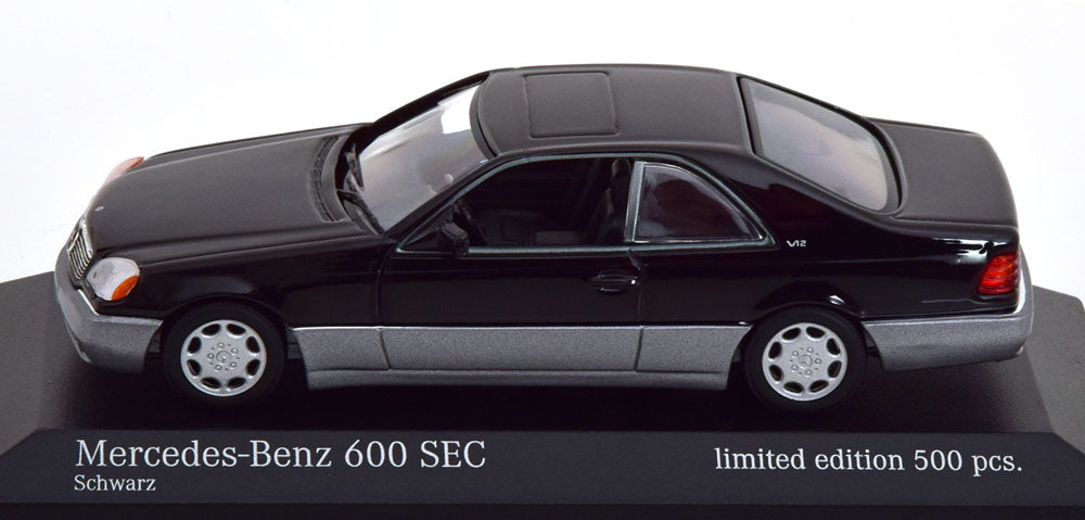 Mercedes 600 SEC C140 Coupe 1992 - 1/43 Minichamps