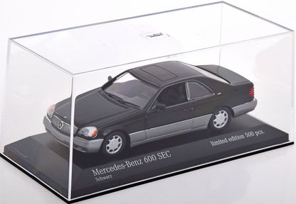Mercedes 600 SEC C140 Coupe 1992 - 1/43 Minichamps