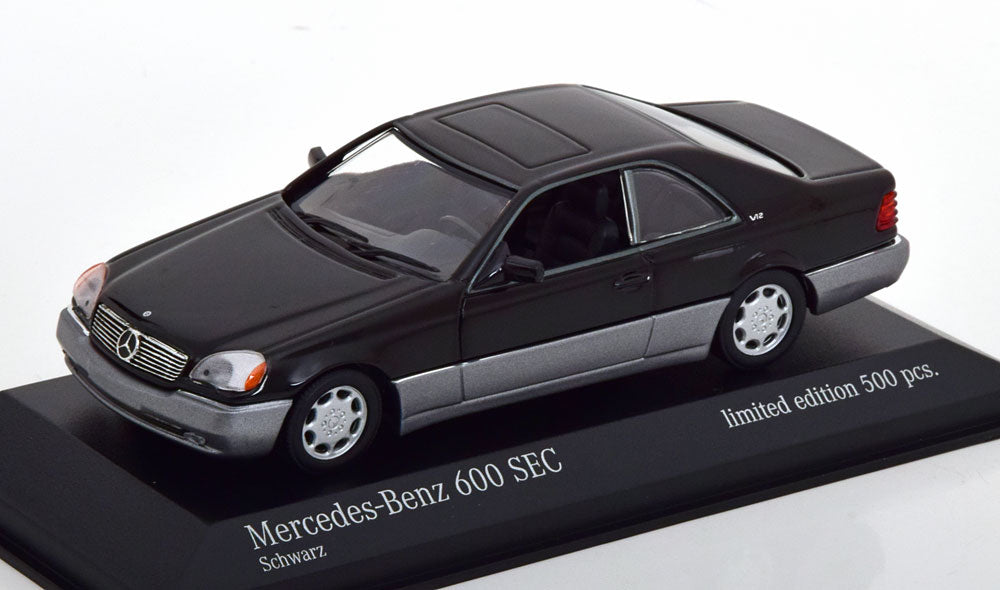 Mercedes 600 SEC C140 Coupe 1992 - 1/43 Minichamps