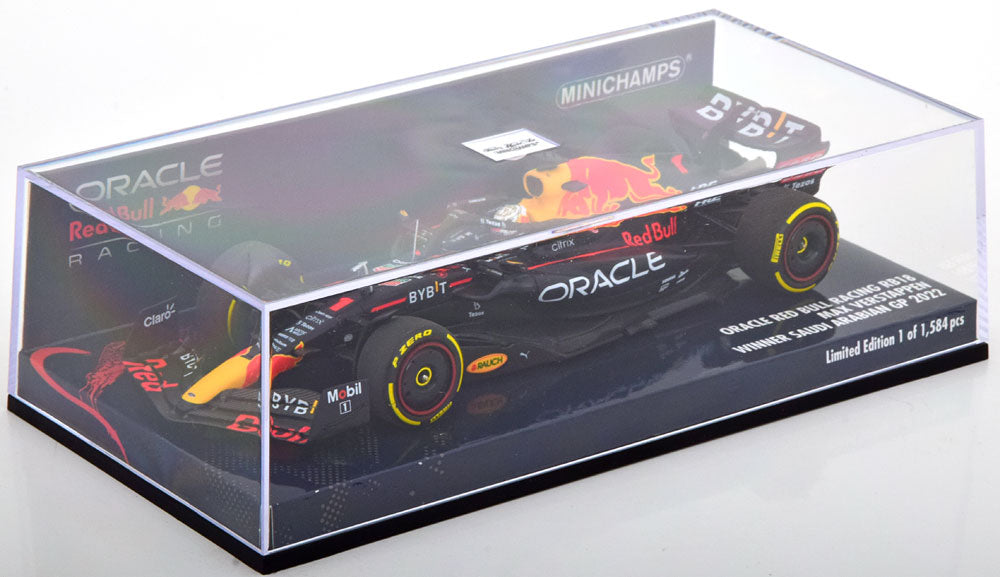 Red Bull Racing RB18 Winner GP Saudi Verstappen 2022 - 1/43 Minichamps