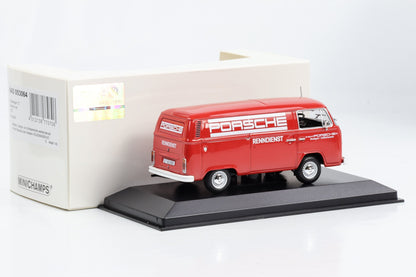 VW T2  Porsche Renndienst 1972 - 1/43 Minichamps