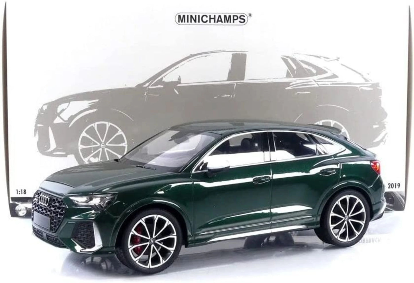 Audi RS Q3 Sportback 2019  -  1/18  Minichamps ( edition limitée 333 PCS )