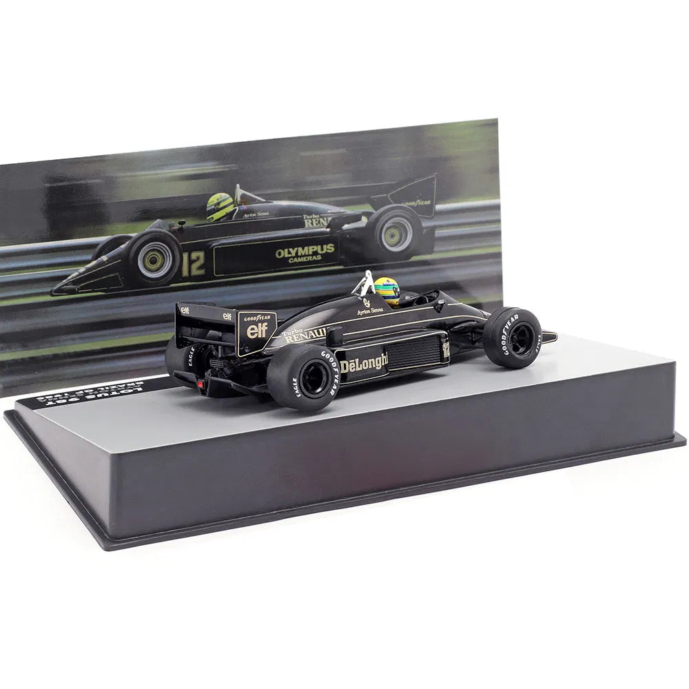 Ayrton Senna Lotus 98T #12 2e Brésil GP formule1 1986 -  1:43 Altaya