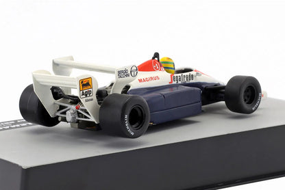 Ayrton Senna Toleman TG184 #19 3 britannique GP formule1 1984 -  1:43 Altaya