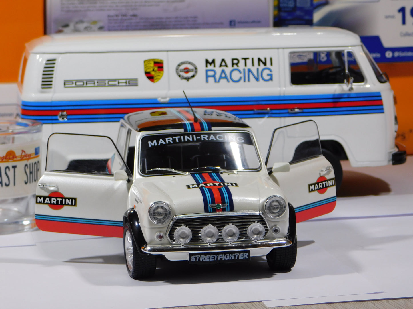 Mini Cooper Martini Racing - 1/18 Solido