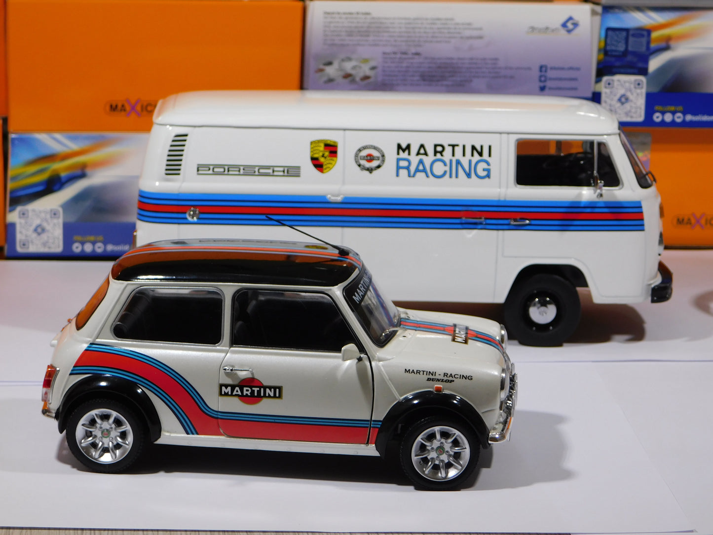 Mini Cooper Martini Racing - 1/18 Solido