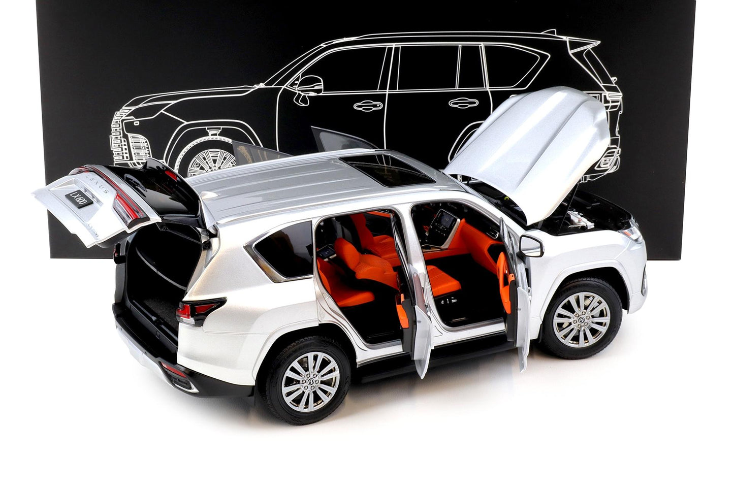 Lexus LX 600 - LCD 1:18