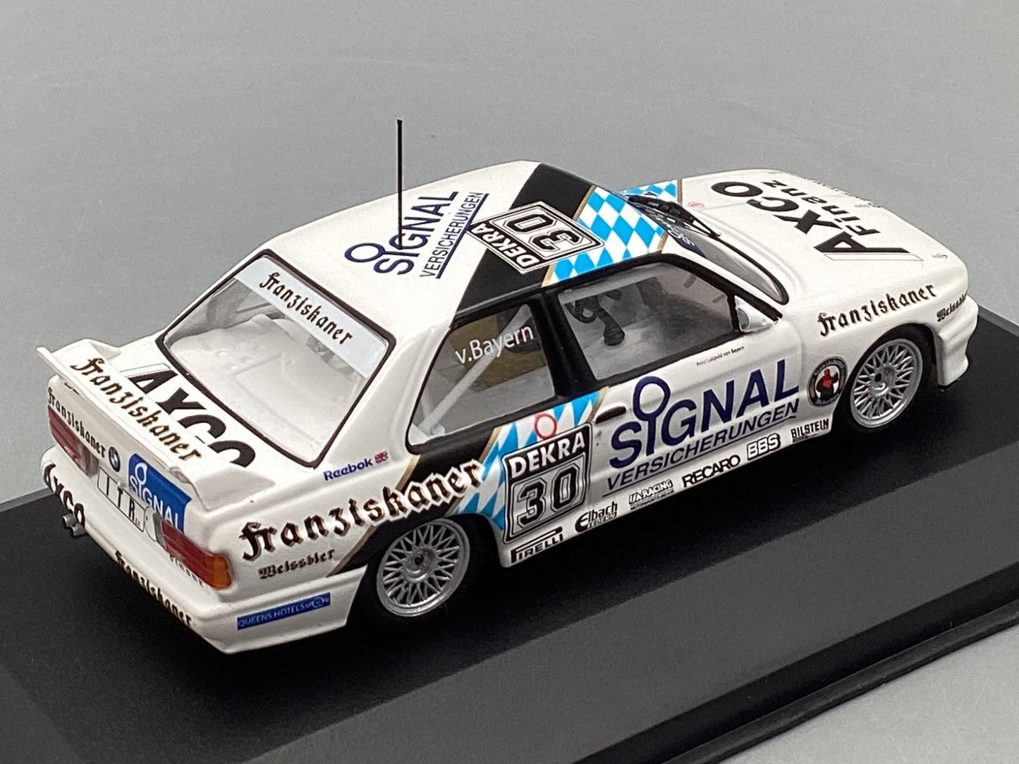 BMW M3 E30 #30 DTM 1991 Leopold Prinz von Bayern -  1:43 CMR