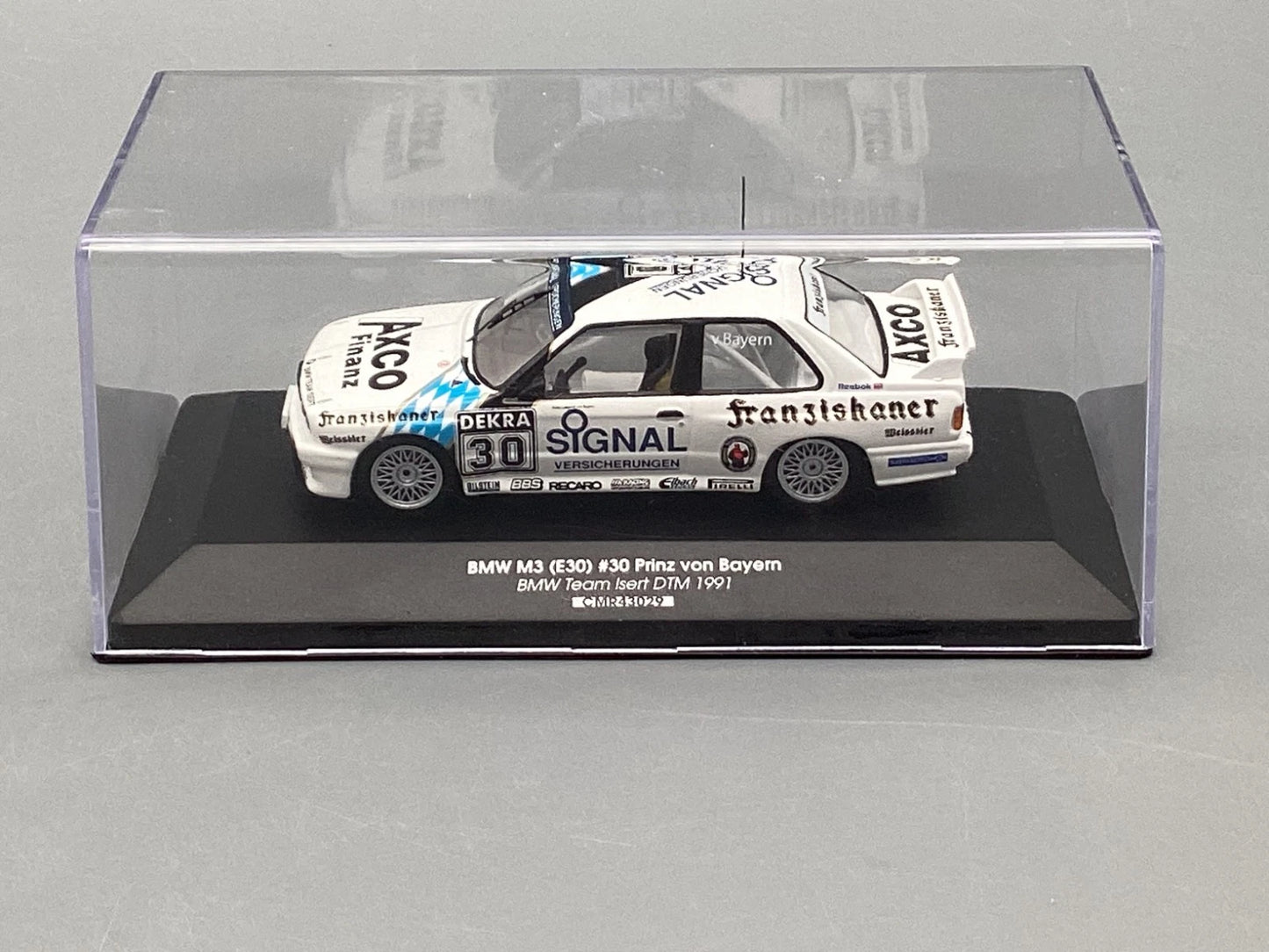 BMW M3 E30 #30 DTM 1991 Leopold Prinz von Bayern -  1:43 CMR
